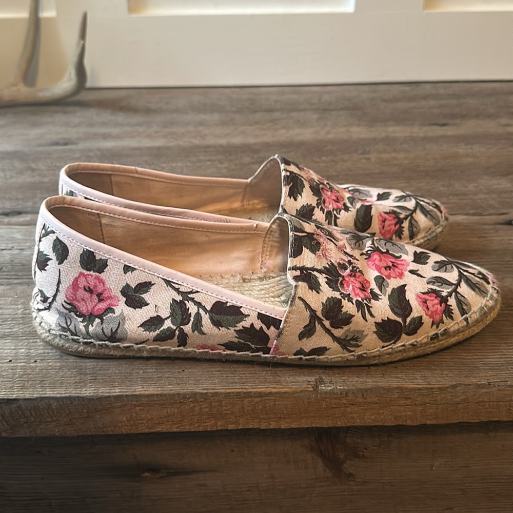 Coach Women's Floral Espadrilles, size 10 - Picture 3 of 6
